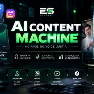 AI Content Machine: NO FACE. NO VOICE. JUST AI.
